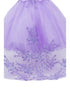 Girls Multi Color Bliss Mini Quince Off-Shoulder Tail Pageant Dress 2-16 - SophiasStyle.com